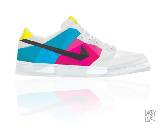 Larry Luk Sneaker Art 05