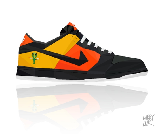 Larry Luk Sneaker Art 07