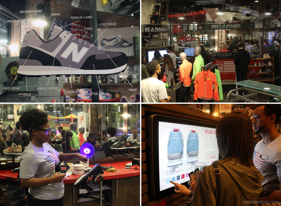 New Balance 574 Customization Launch Nb Experience Store Nyc