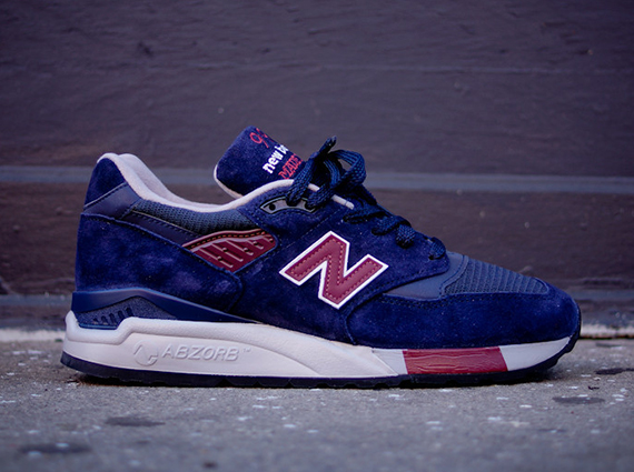 New Balance 998 Navy Red American Renegade 1