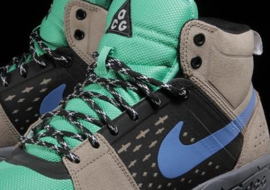 Nike ACG Alder Mid – Khaki – Gamma Green – Black – Distance Blue