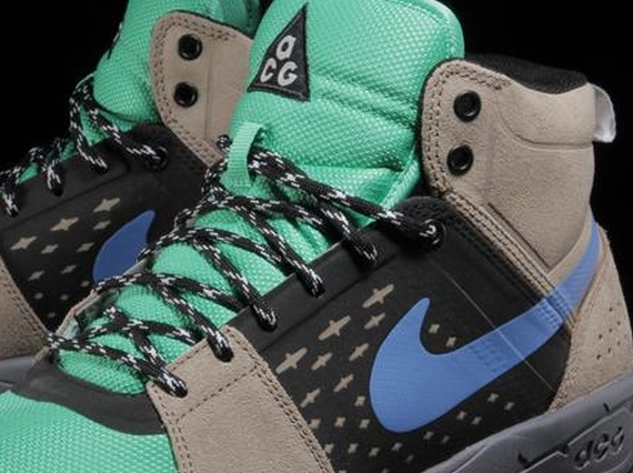 Nike ACG Alder Mid – Khaki – Gamma Green – Black – Distance Blue