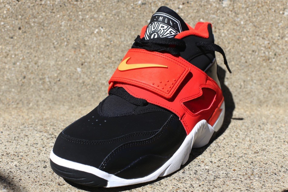 Nike Air Diamond Turf Black Orange Gold 03