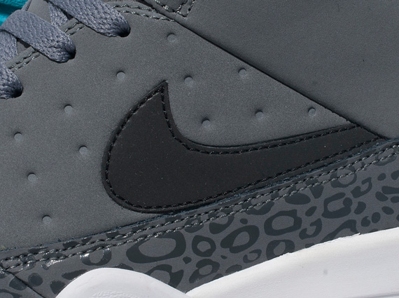 Nike Air Flight Classic - Cool Grey - Teal - White