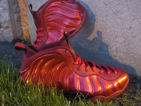 Nike Air Foamposite One Red Devil Customs 2