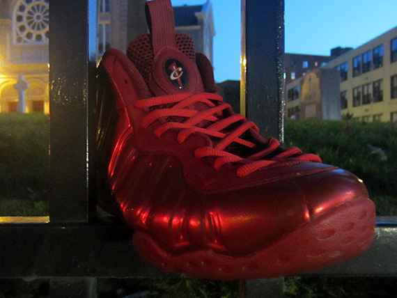 Nike Air Foamposite One Red Devil Customs 6