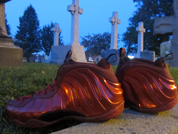 Nike Air Foamposite One Red Devil Customs 8