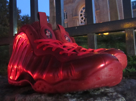 Nike Air Foamposite One Red Devil Customs 9