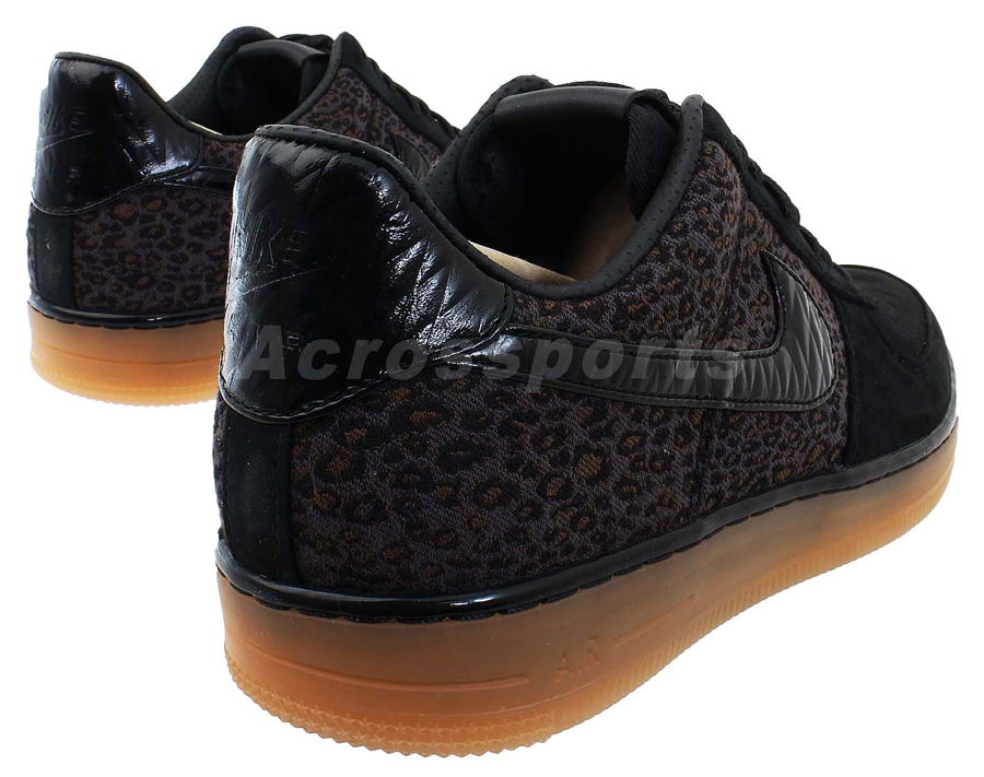Nike Air Force 1 Downtown Black Leopard 1