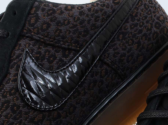 Nike Air Force 1 Downtown - Black - Leopard