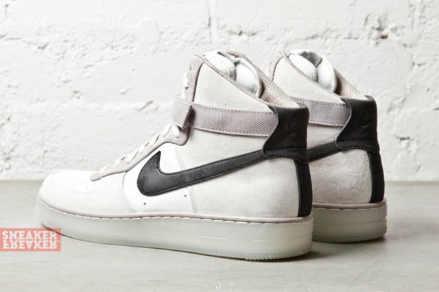 Nike Air Force 1 Downtown Hi Grey Black 2