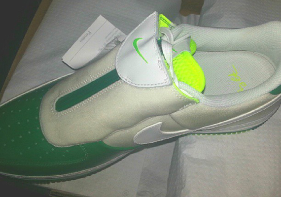 Nike Air Force 1 Low The Glove White Volt Green 2