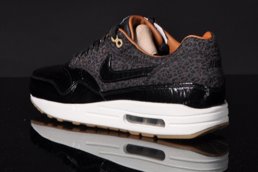 Nike Air Max 1 Fb Leopard Black Patent Leather 03