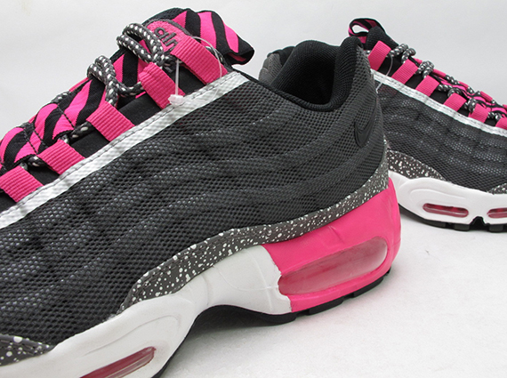 Nike Air Max 95 Premium Tape - Black - Silver - Pink