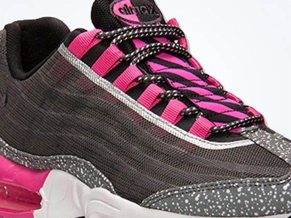 Nike Air Max 95 Premium Tape – Midnight Fog – Black – Pink Foil