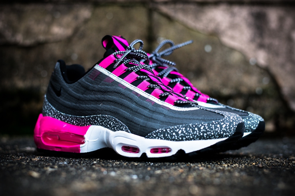 Nike Air Max 95 Prm Tape Night Run Midnight Fog Pink Foil 06