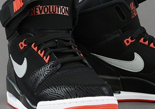 Nike Air Revolution – Black Zebra – University Red