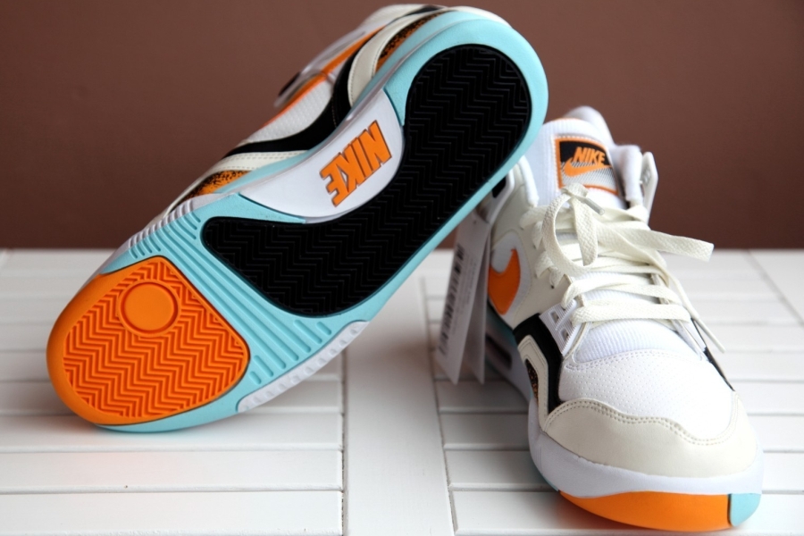 Nike Air Tech Challenge Ii White Kumquat Soft Pearl Black 2014 Sample 07