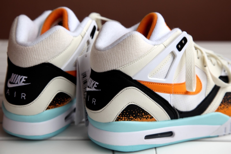 Nike Air Tech Challenge Ii White Kumquat Soft Pearl Black 2014 Sample 08