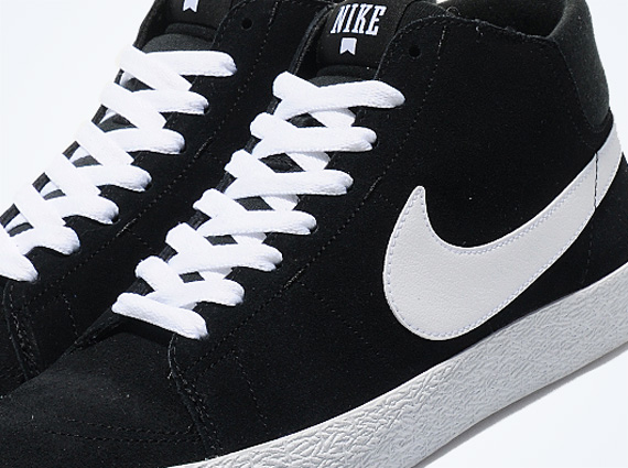 Nike Blazer Mid LR - Black - White