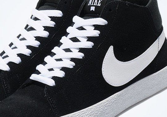 Nike Blazer Mid LR – Black – White