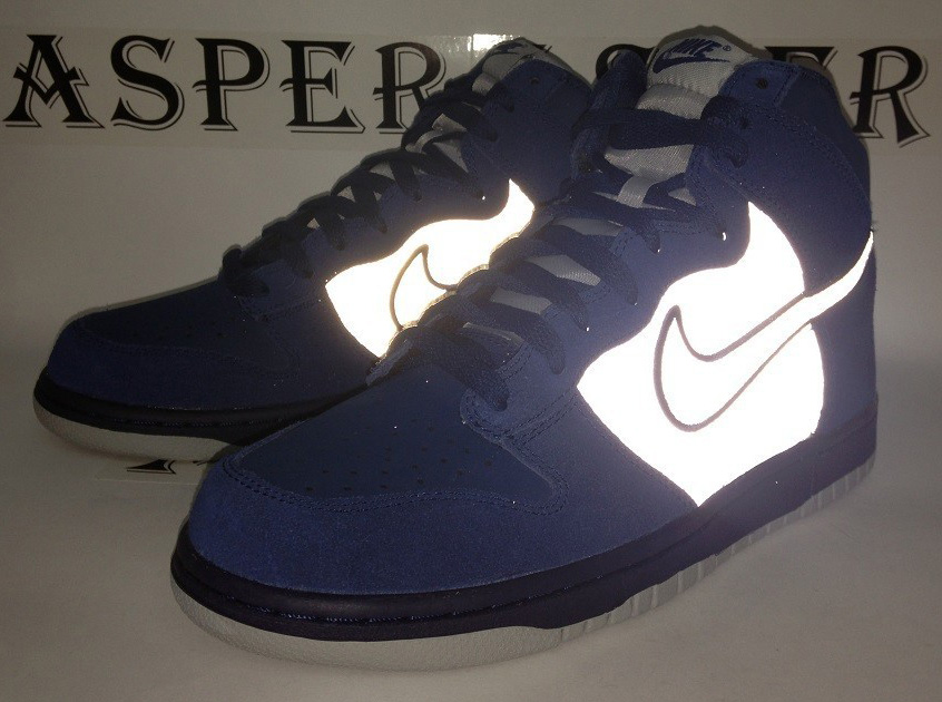 Nike Dunk High Brave Blue Reflect 3