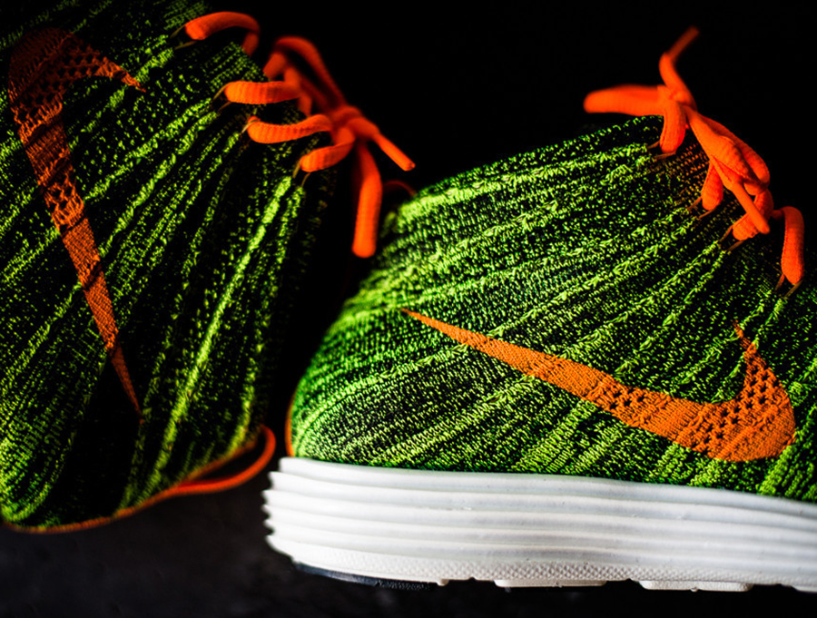 Nike Flyknit Chukka Green Orange Available 1