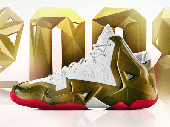 NIKEiD Designs a “Gold Medalist” LeBron 11