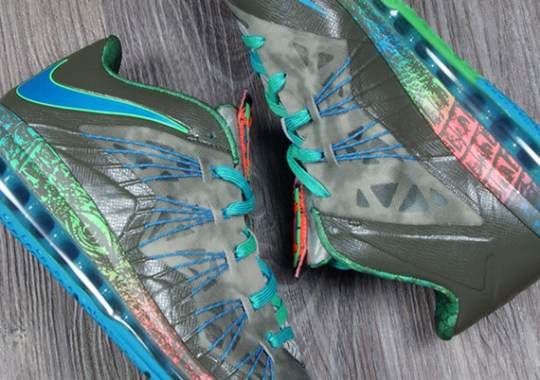 Nike LeBron X Low “Reptile” – Release Date