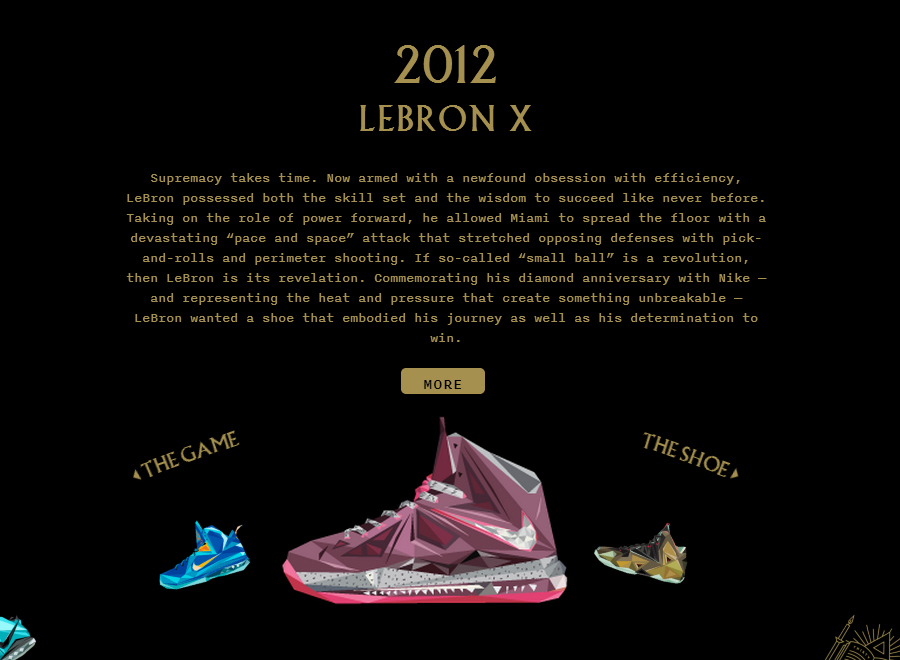 Nike Lebron 11 Microsite 6