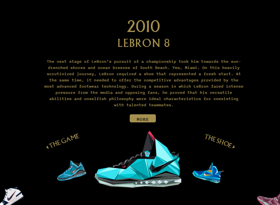 Nike Lebron 11 Microsite 8