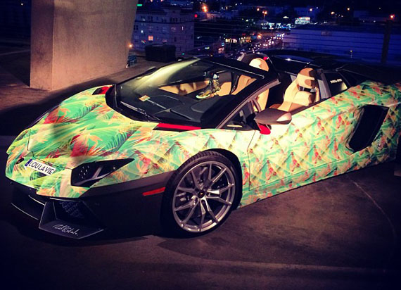 Nike LeBron 11-Inspired Lamborghini at The 11/11 Experience