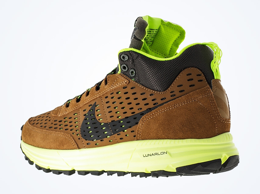Nike Lunar Ldv Trail Mid Brown Volt 1