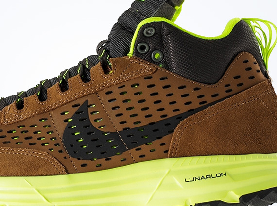 Nike Lunar Ldv Trail Mid Brown Volt