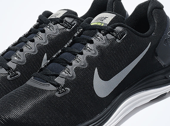 Nike LunarGlide+ 5 Reflect - Black - Silver