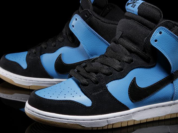 Nike SB Dunk High – Blue Hero – Black – Gum Light Brown