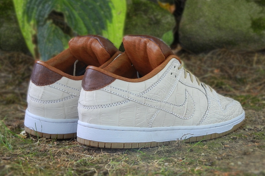 Nike Sb Dunk Low Alligator Leather Customs 02