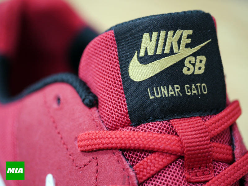 Nike Sb Lunar Gato Red White Gum 6