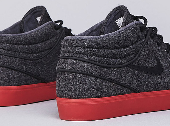 Nike SB Stefan Janoski Mid – Black – Terra Cotta