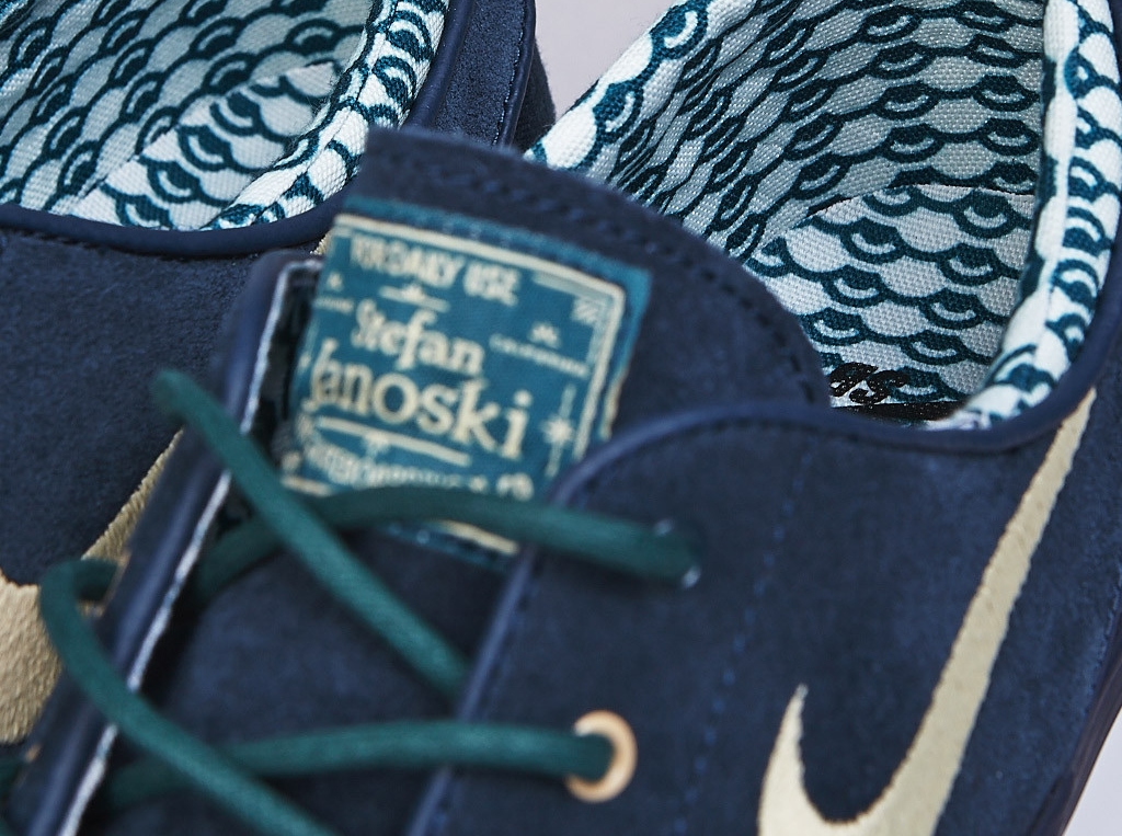 Nike SB Stefan Janoski - Armory Navy - Flint Gold - Dark Sea