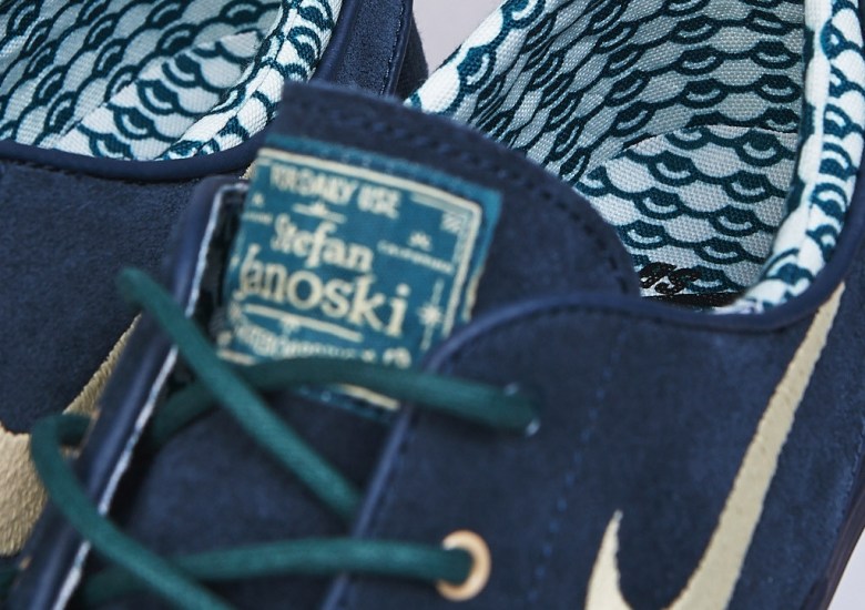 Nike SB Stefan Janoski – Armory Navy – Flint Gold – Dark Sea