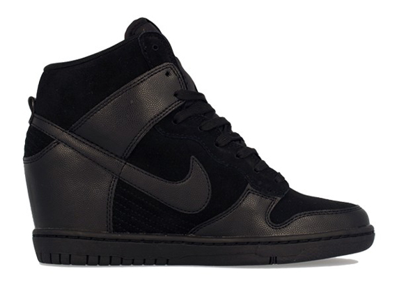 Nike Wmns Dunk Sky Hi Blackout 3