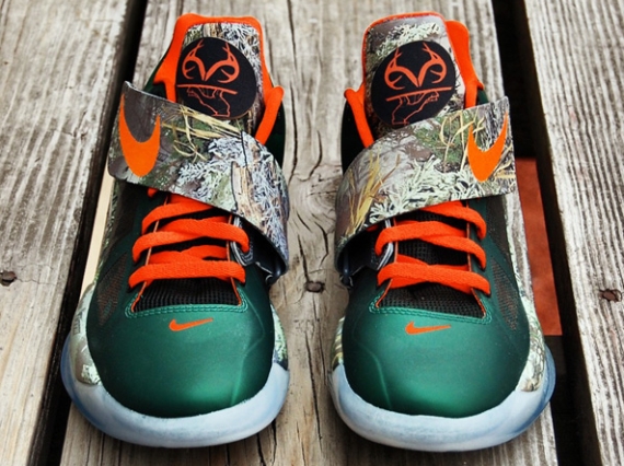 Nike Zoom KD IV "Real Tree Camo" Customs by Gourmet Kickz