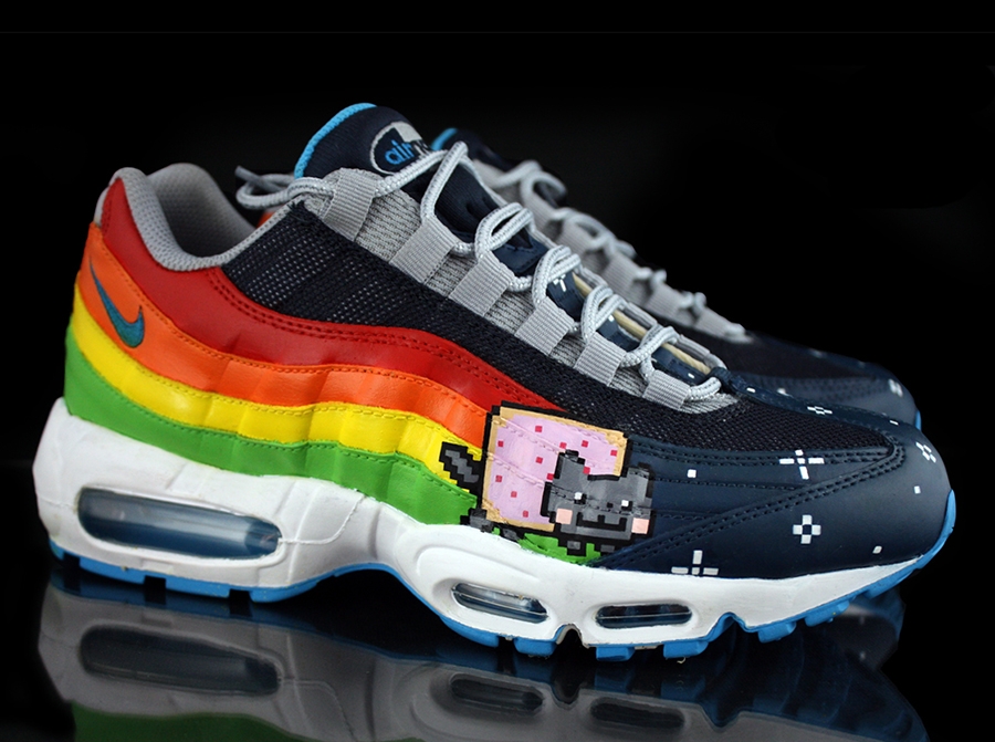 Nike Air Max 95 "Nyan Cat" by Revive Customs