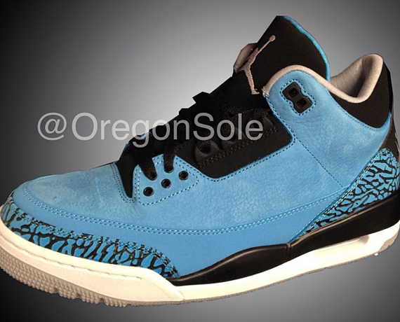 Powder Blue Jordan 3 2014