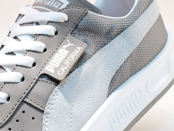 Puma California - Grey - White