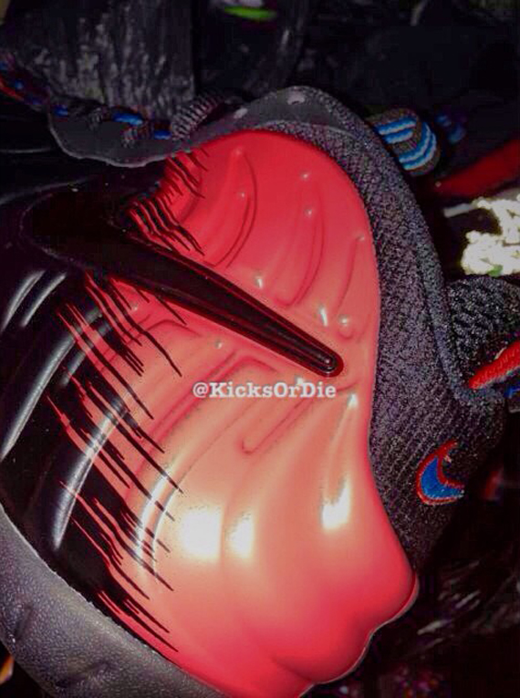 Red Black Blue Foamposite Pro 2