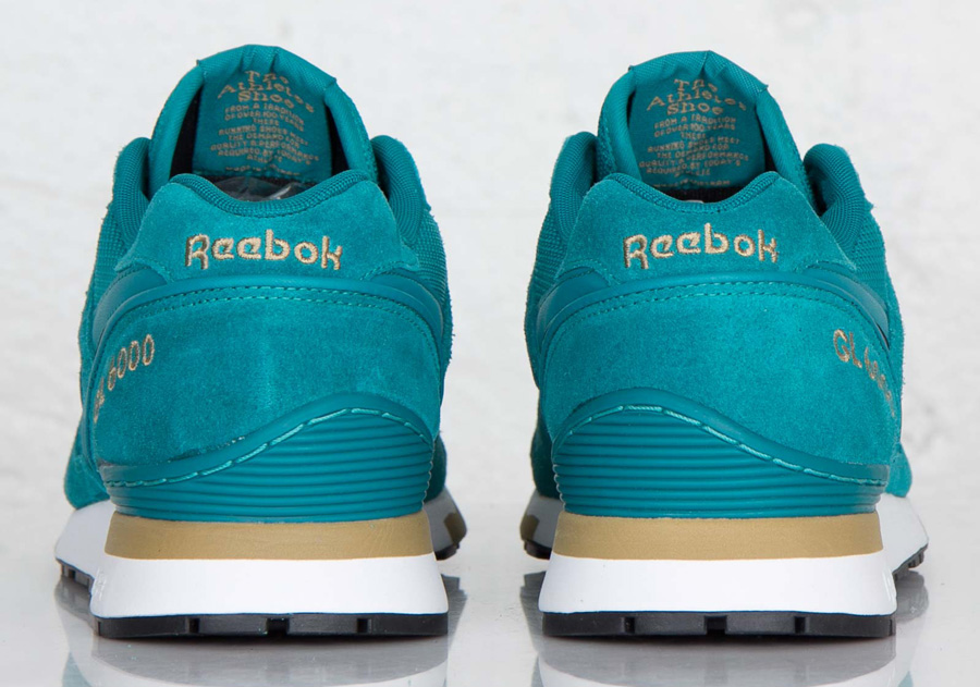 Reebok Gl 6000 Teal Brown White 6