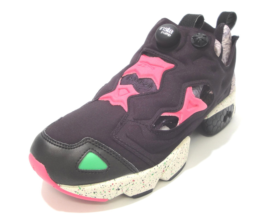 Reebok Insta Pump Fury Black Magenta 5