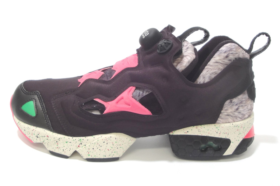 Reebok Insta Pump Fury Black Magenta 6